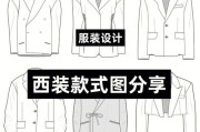 女士西装服装设计图